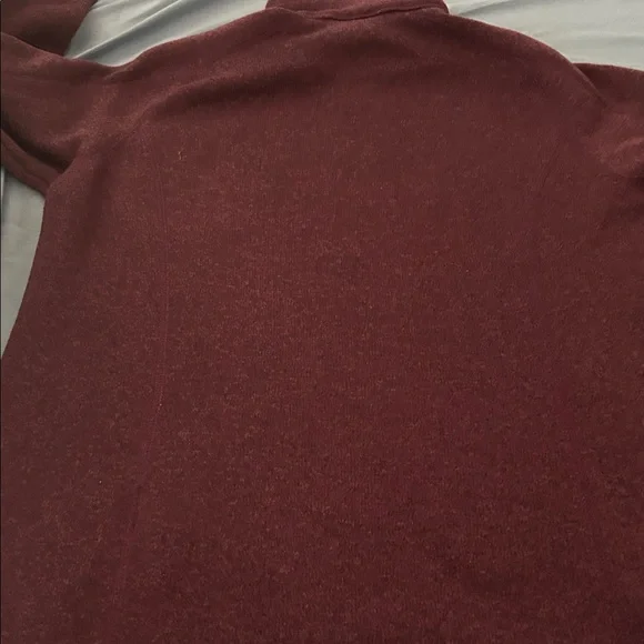 Patagonia Burgundy Fleece Quarter-Zip - Picture 5 of 5